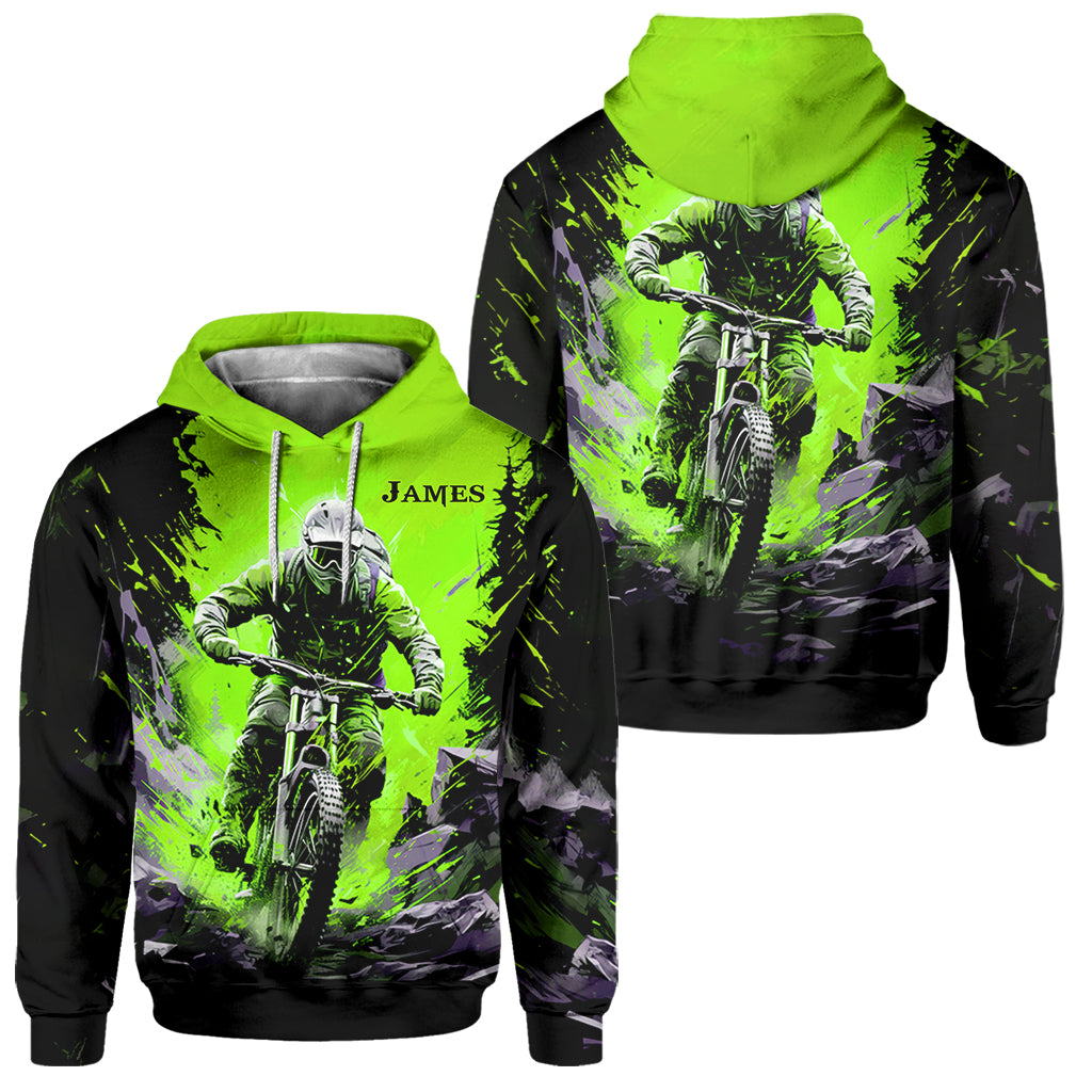 Cooles Dirtbike, Motocross – Personalisierter Dirtbike-Hoodie und Jogginghose