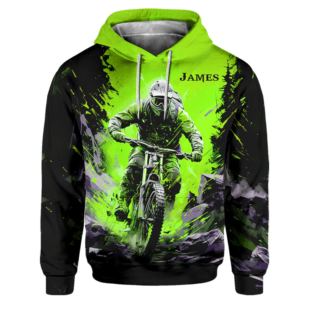 Cooles Dirtbike, Motocross – Personalisierter Dirtbike-Hoodie und Jogginghose