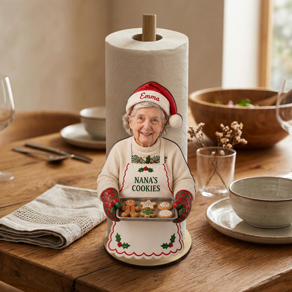 Grandma/Mama Kitchen - Personalized Grandma Paper Towel Stand