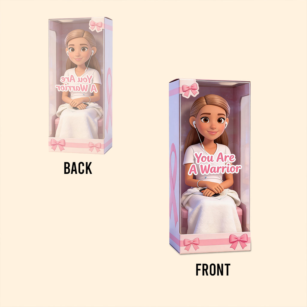 Brustkrebsvorsorge – Personalisierte Acrylplakette in individueller Form zur Brustkrebsvorsorge