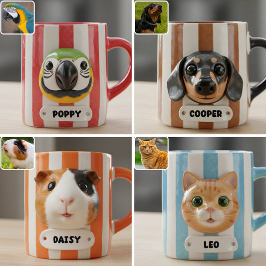 Beautiful Animals - Personalized Dog Accent Mug