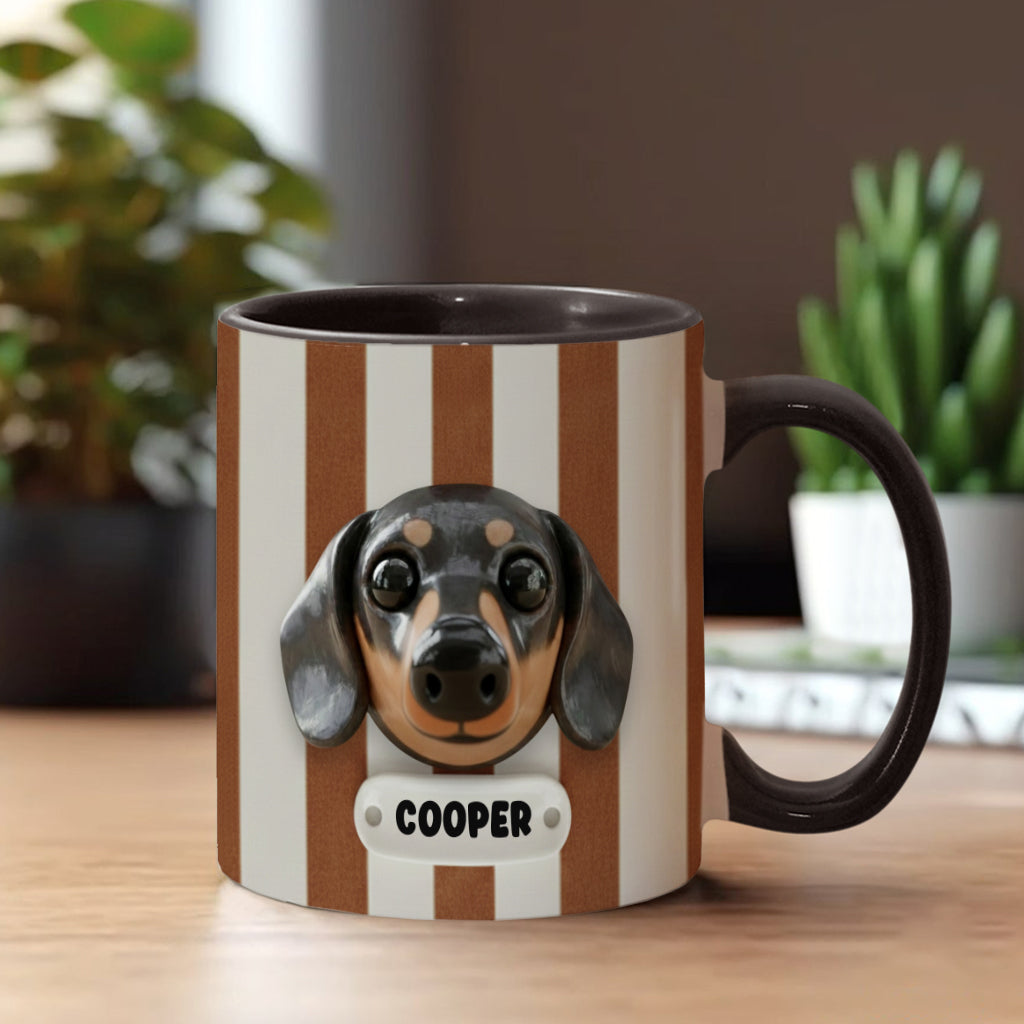 Wunderschöne Tiere – personalisierte Tasse mit Hundemotiv