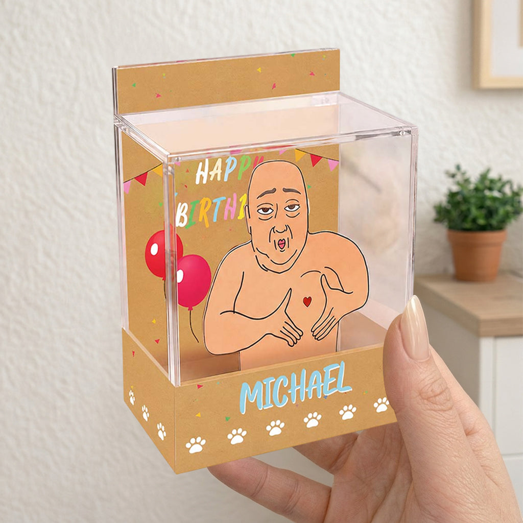 Happy Birthday - Personalized Birthday Whiskey Glass