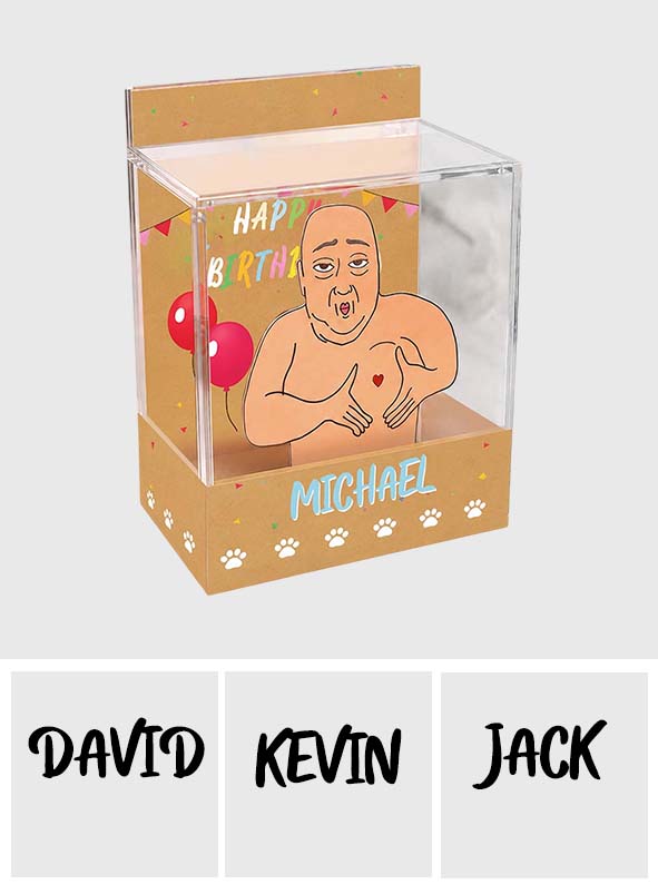Happy Birthday - Personalized Birthday Whiskey Glass