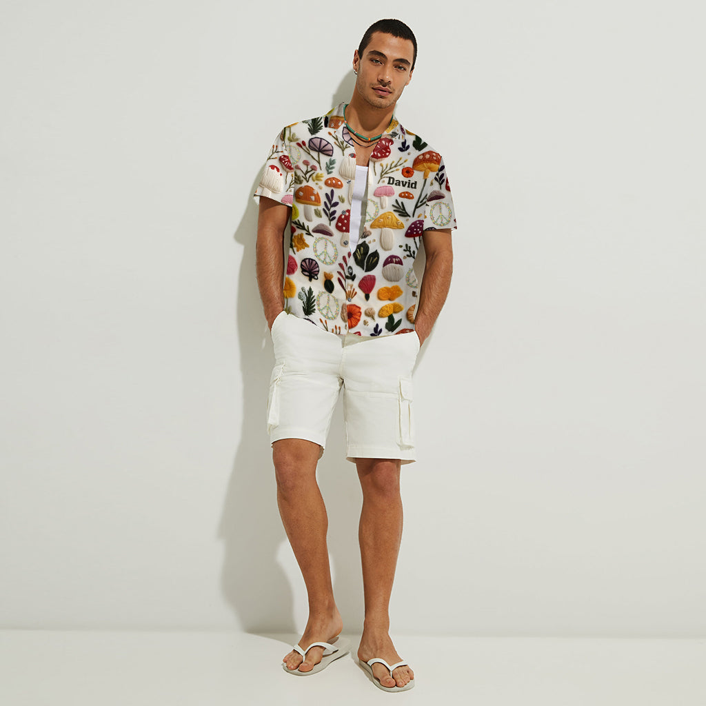 Hippie Soul - Personalized Hippie Hawaiian Shirt