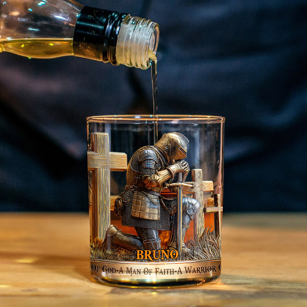 Ein Kind Gottes – personalisiertes christliches Whiskyglas
