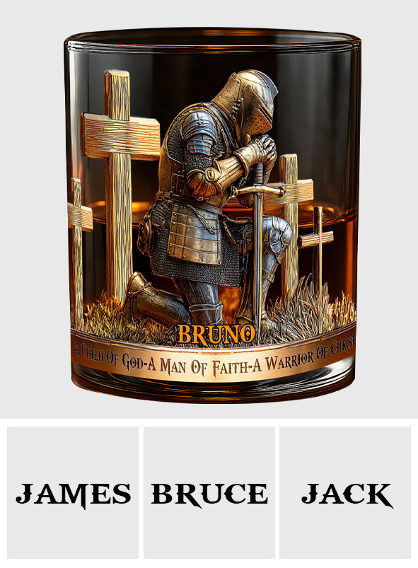 Ein Kind Gottes – personalisiertes christliches Whiskyglas