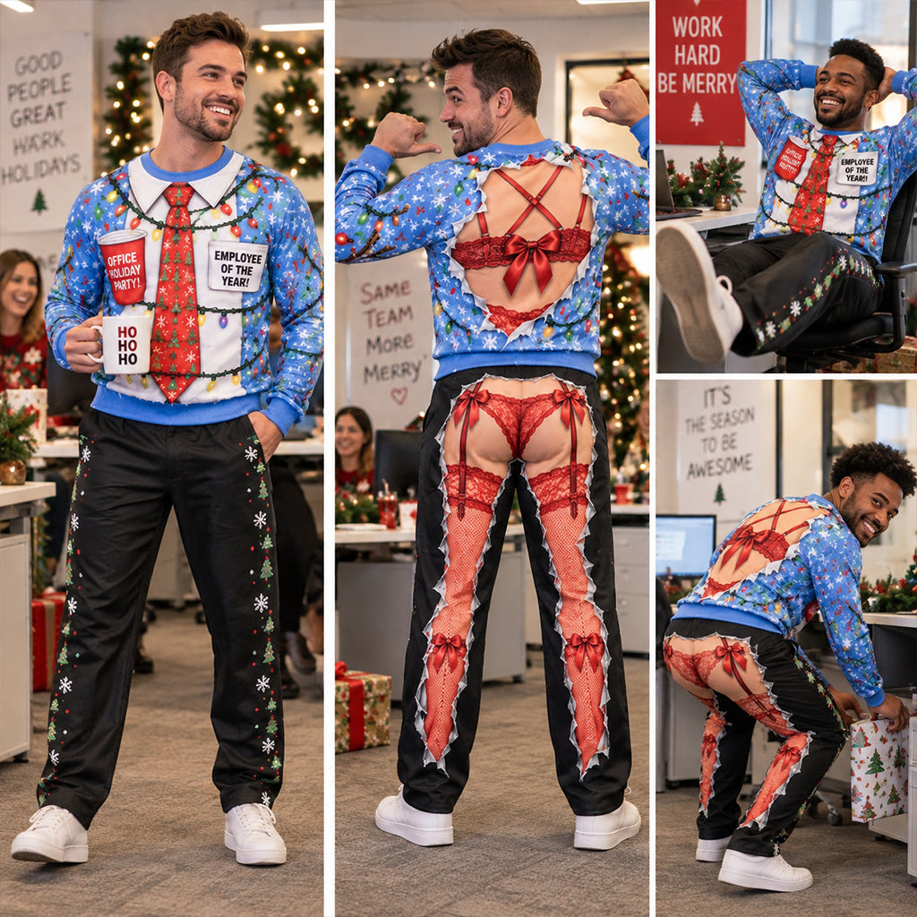 Funny Gift For Co-worker - Personalized Colleague Fleece Lounge Set