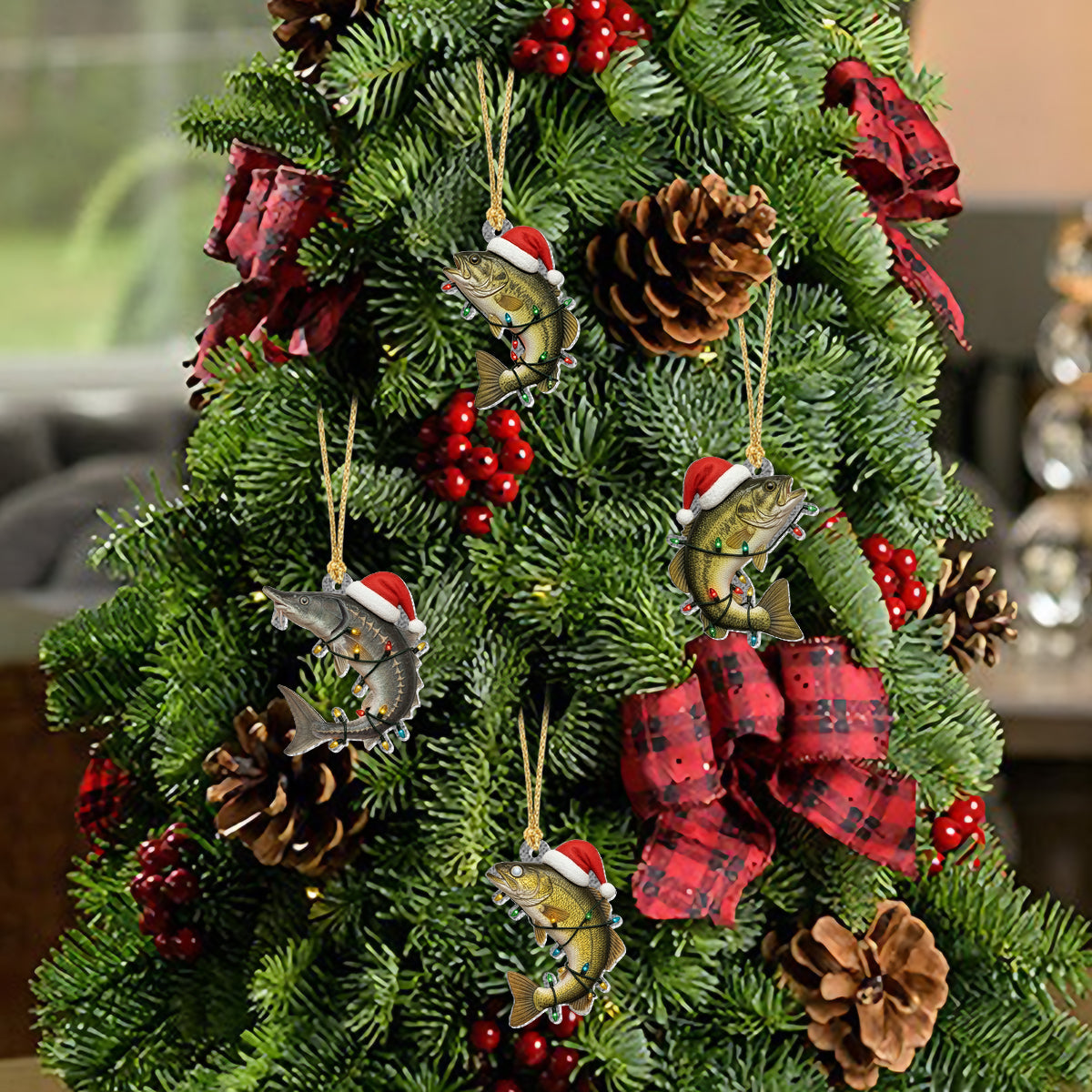 Angel-Adventskalender 2025 - Personalisierter Angel-Adventskalender mit Ornamenten