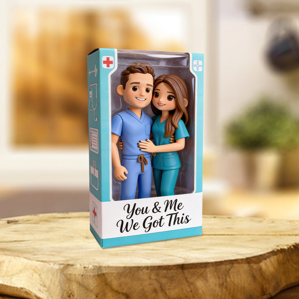 You & Me We Got This - Personalized Nurse Custom Shaped Acrylic Plaque