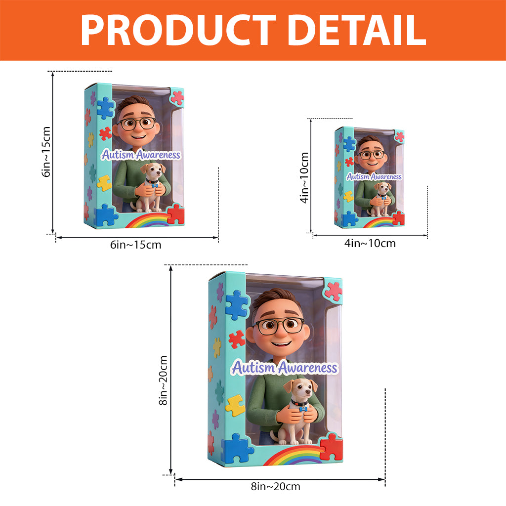 Autism Awareness - Personalized Autism Awareness Custom Shaped Acrylic Plaque