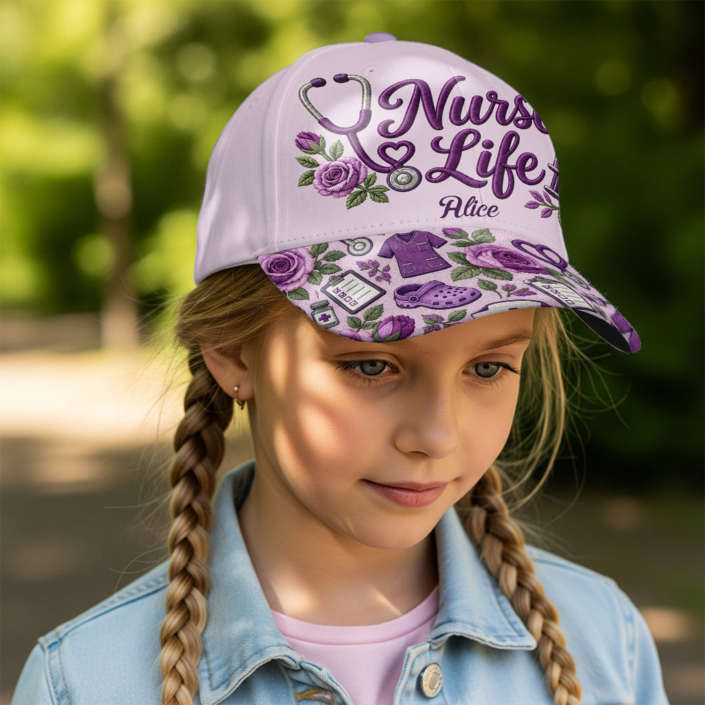 Love Nurse Life - Personalized Nurse Classic Cap