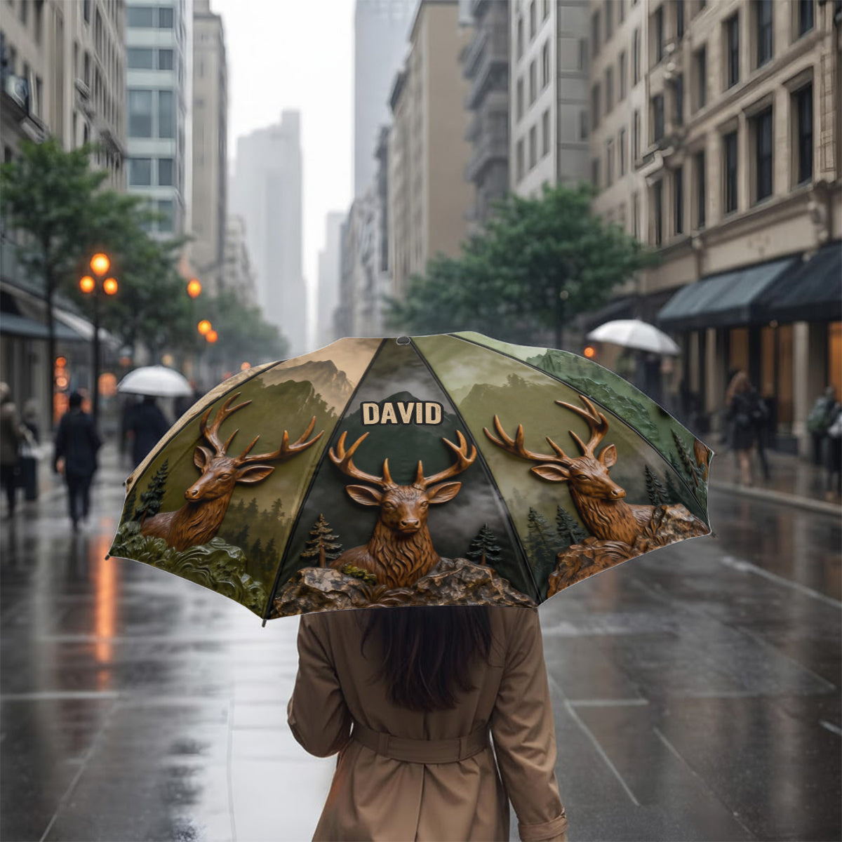 Perfect Gift For Hunting Lovers - Personalized Hunting Umbrella