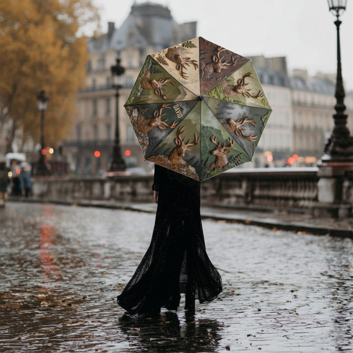 Perfect Gift For Hunting Lovers - Personalized Hunting Umbrella