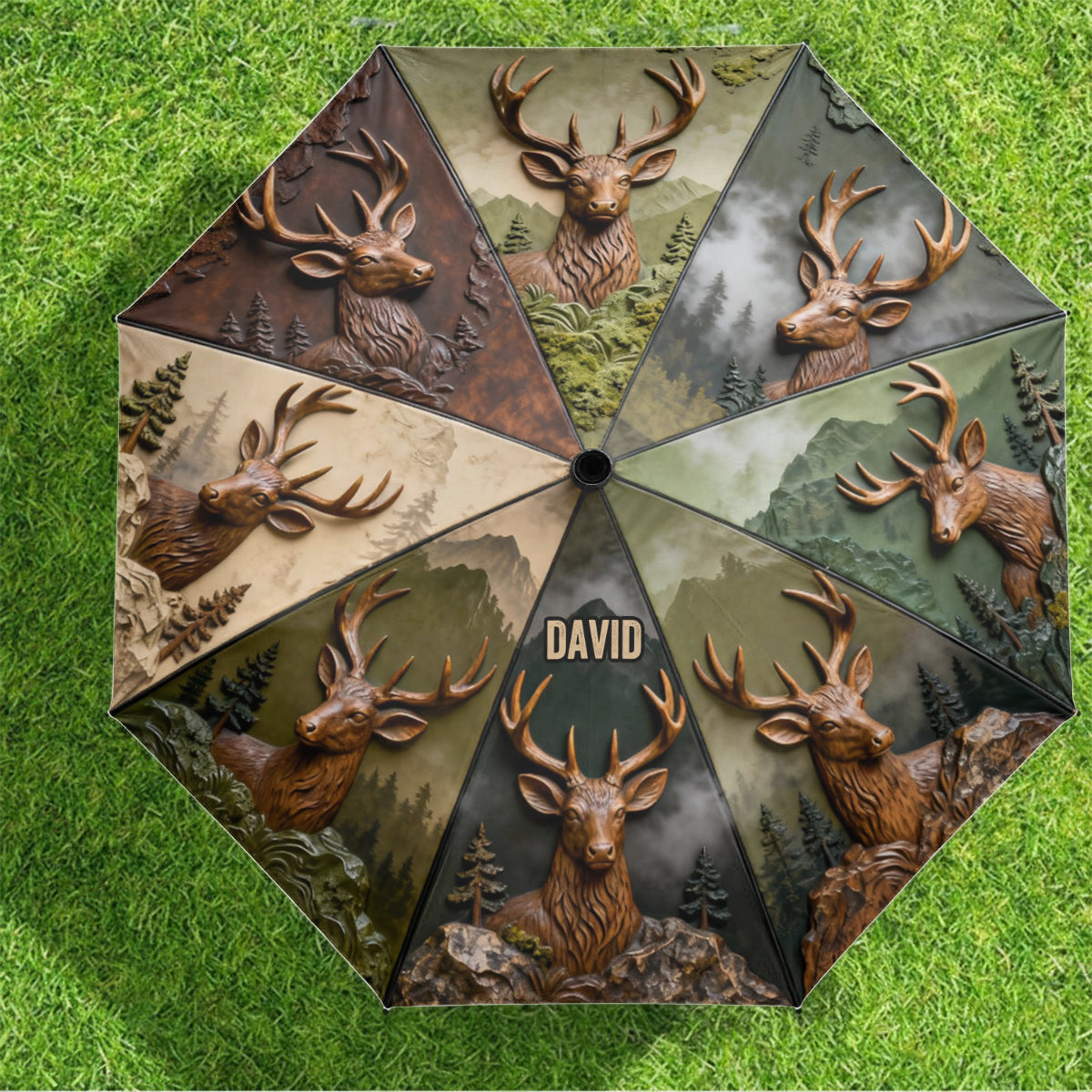 Perfect Gift For Hunting Lovers - Personalized Hunting Umbrella
