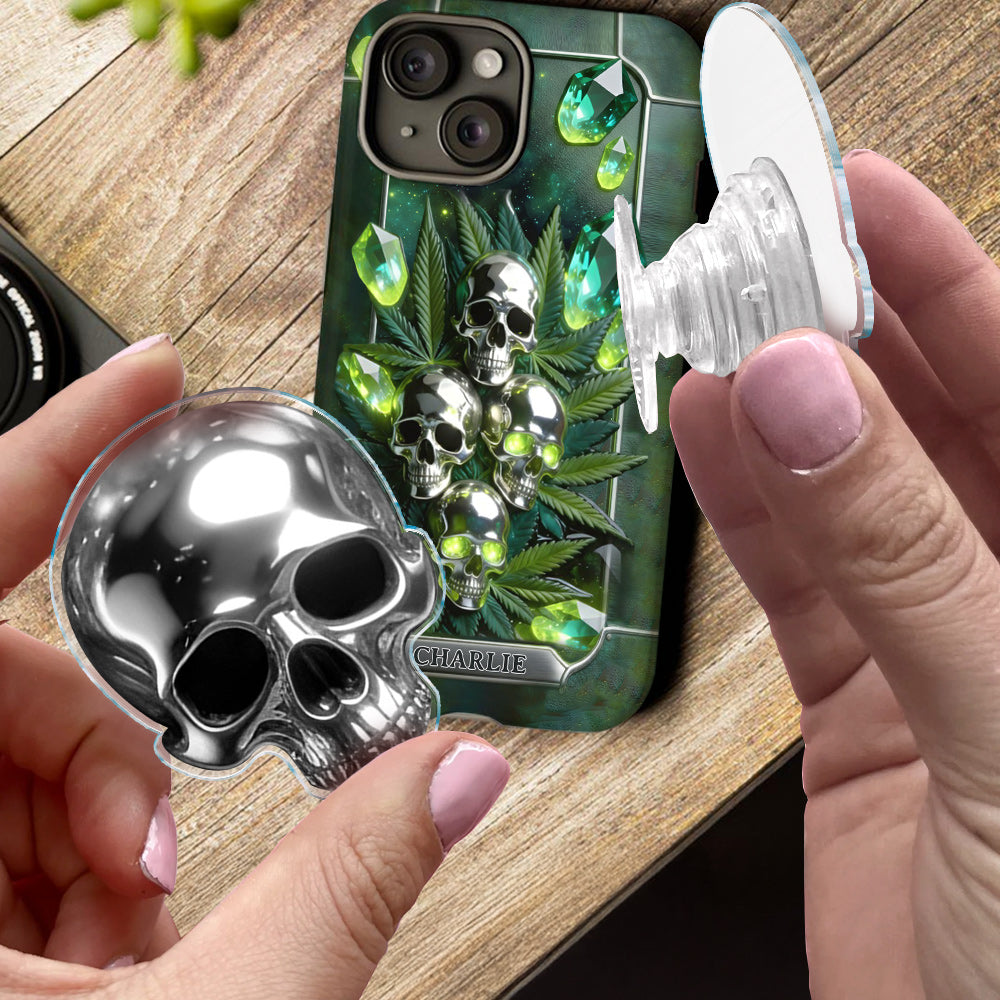Smokers - Personalized Weed Full Print Phone Case & Phone Grip