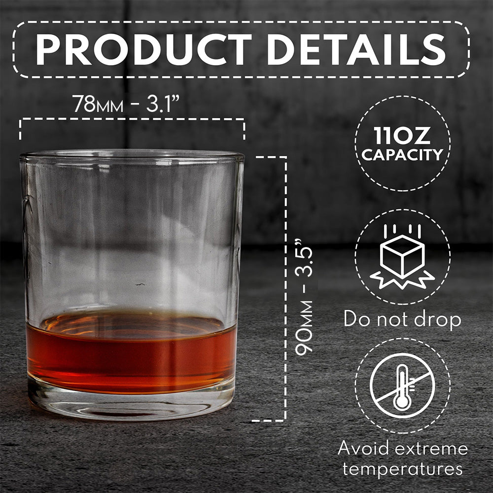 Für Papa von „Reasons To Drink“ – Personalisiertes Whisky-Dekanter-Set für Väter