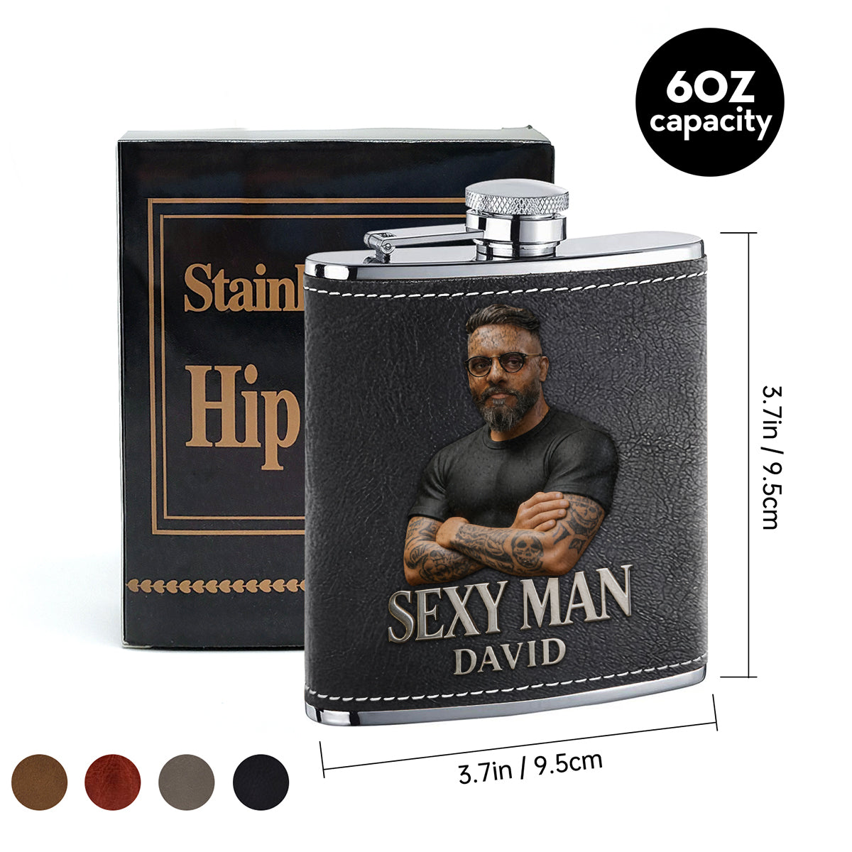 Luxuriöse Geschenke für Männer - Individuell vom Foto - Personalisierte Vater-Thermoskanne