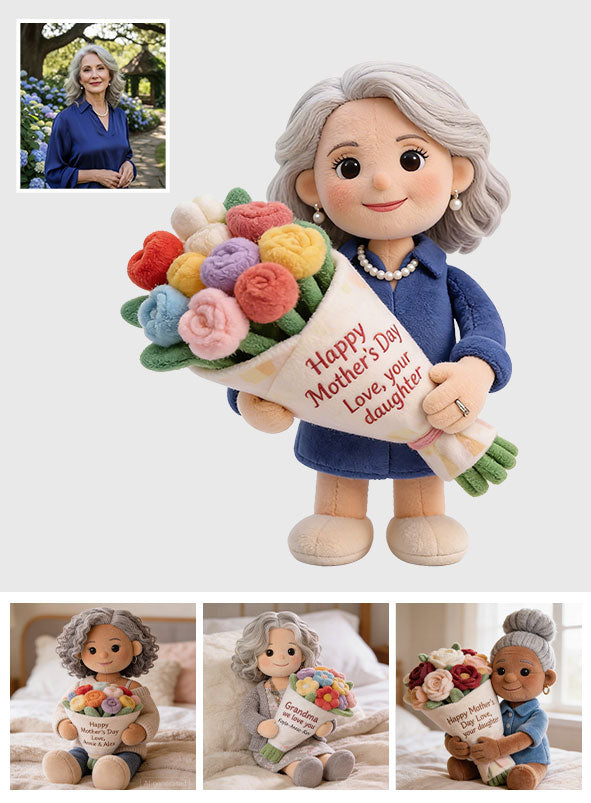 Perfektes Muttertagsgeschenk - Personalisierte Premium Kunstfellkissen