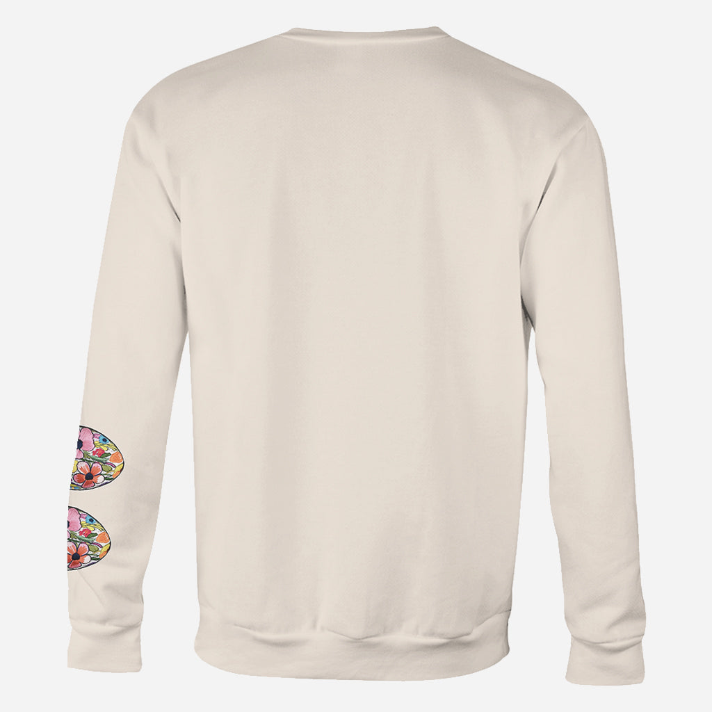 Mamas Hasen-Geschenk für Mama, Oma,... - Personalisiertes Mutter-Shirt mit Rundum-Aufdruck