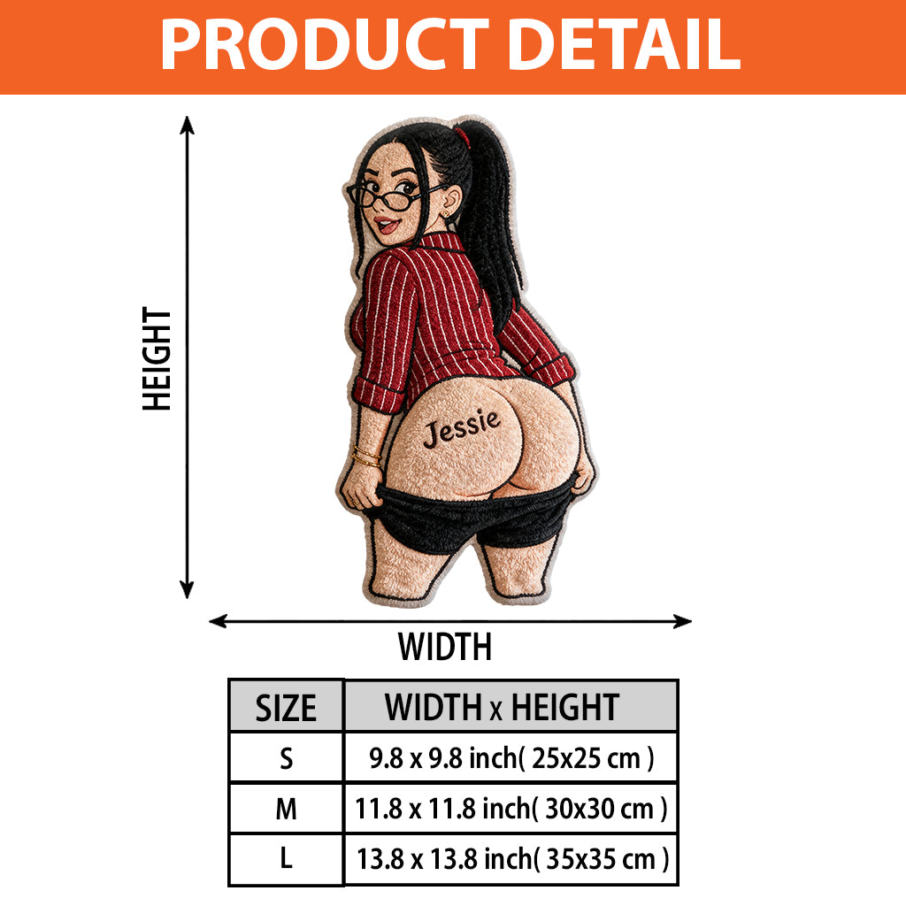 Nice Butt - Personalized Spicy Couple Hand Towel