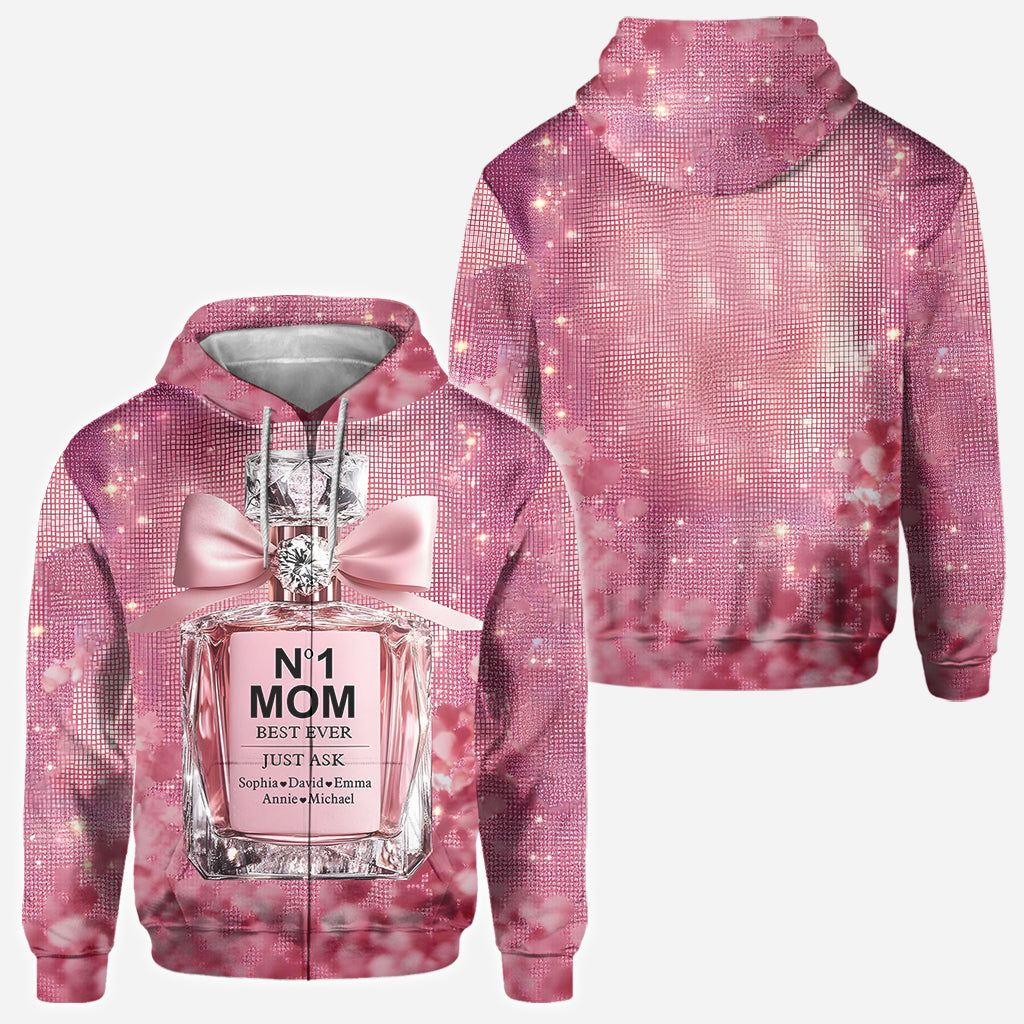 Die beste Mama aller Zeiten - Personalisiertes Mutter-Shirt