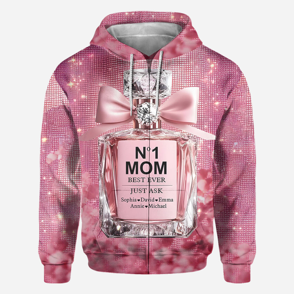 Die beste Mama aller Zeiten - Personalisiertes Mutter-Shirt