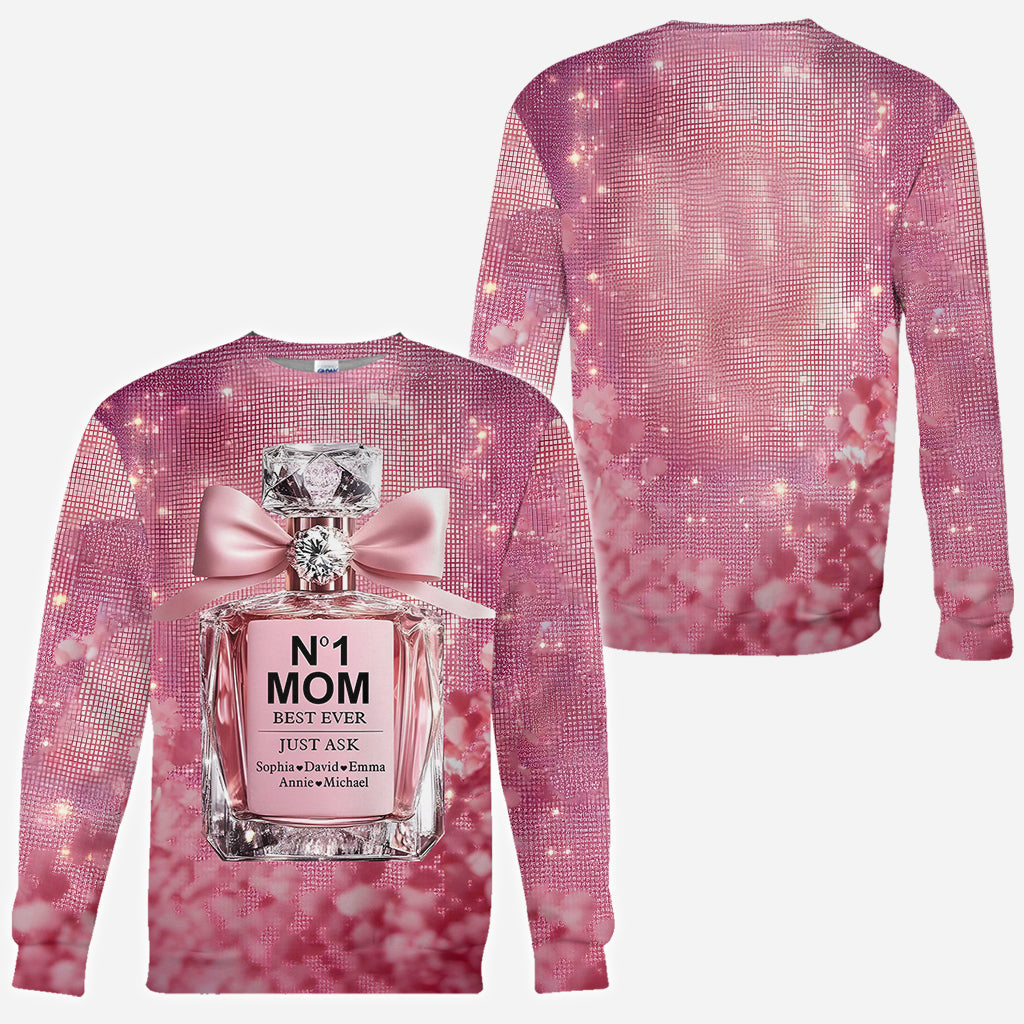 Die beste Mama aller Zeiten - Personalisiertes Mutter-Shirt