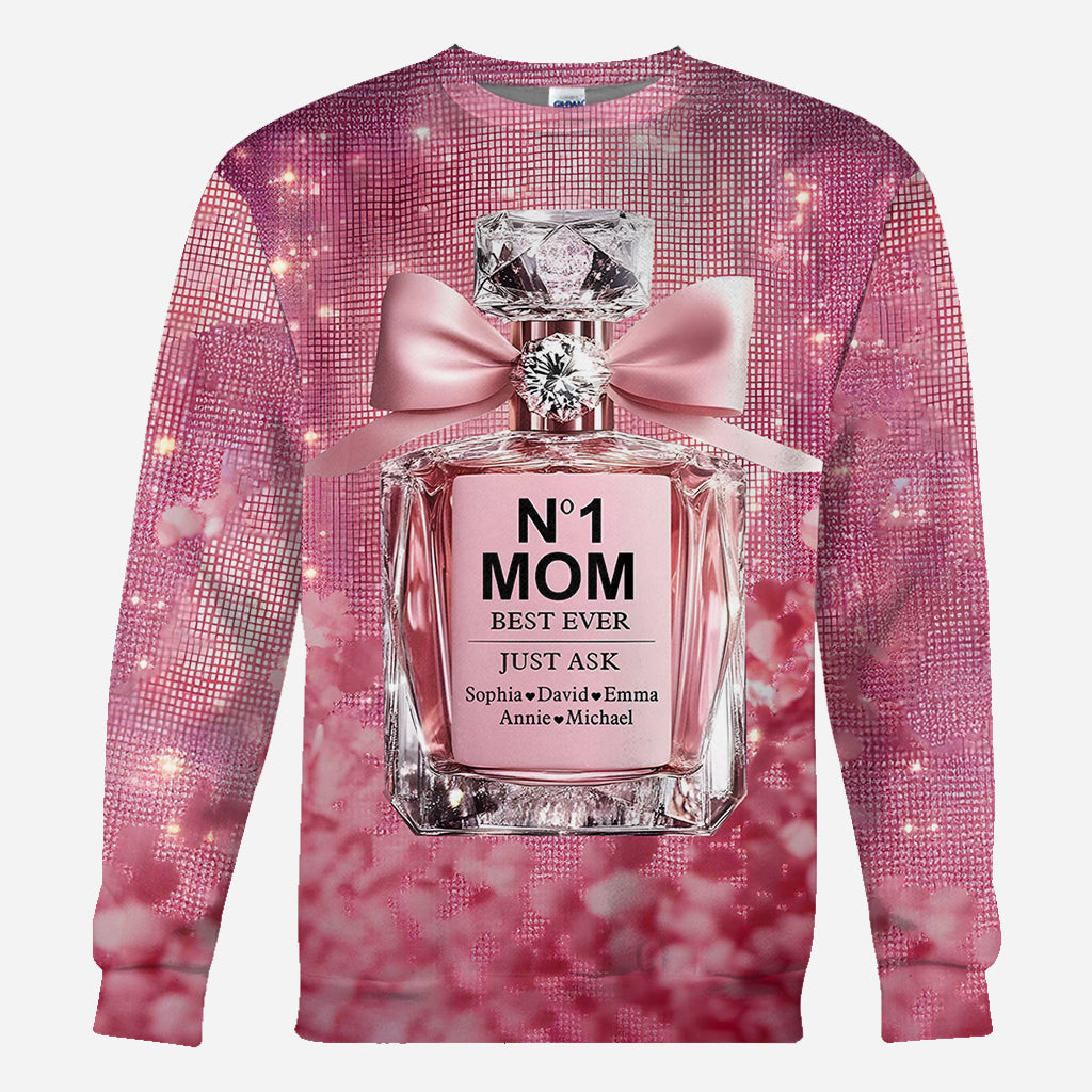 Die beste Mama aller Zeiten - Personalisiertes Mutter-Shirt