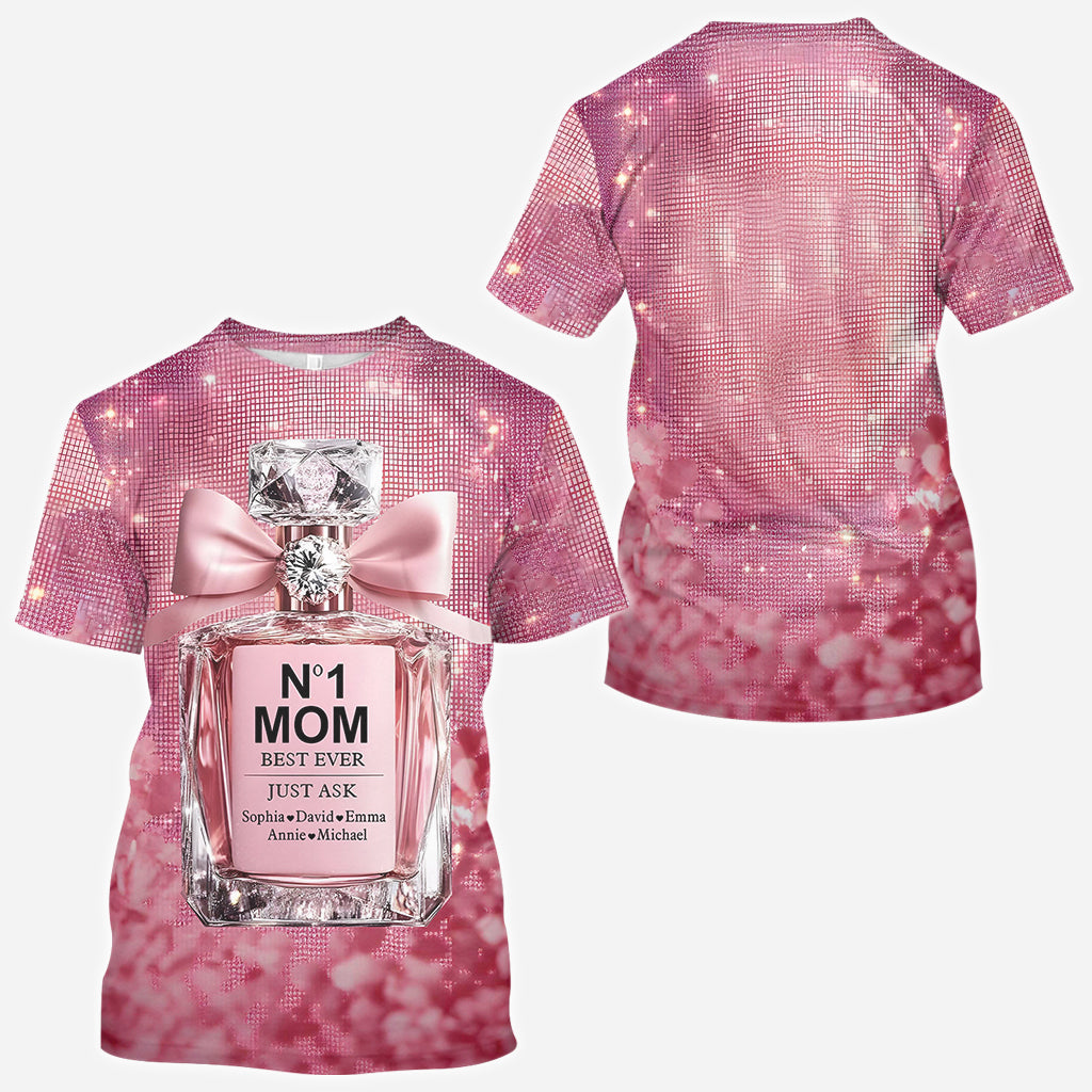 Die beste Mama aller Zeiten - Personalisiertes Mutter-Shirt