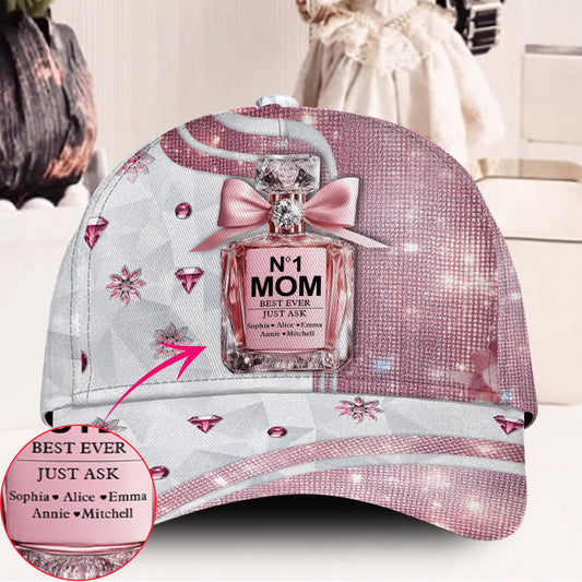 Die beste Mama aller Zeiten – Personalisierte klassische Muttermütze
