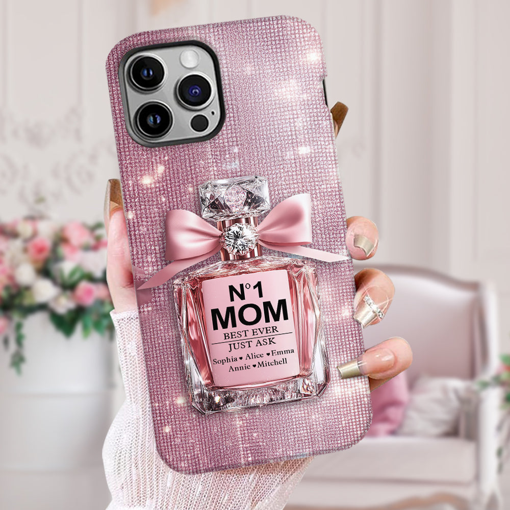 No1 Mom Ever - Personalized Mother Full Print Phone Case