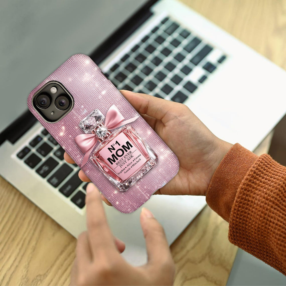 No1 Mom Ever - Personalized Mother Full Print Phone Case