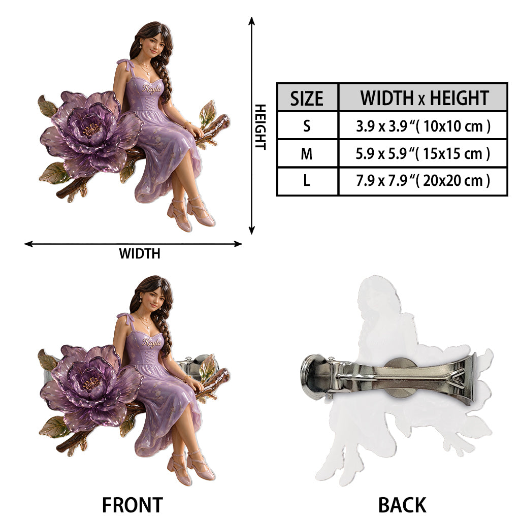 Bloom Within - Personalized Self Love Curtain Tieback