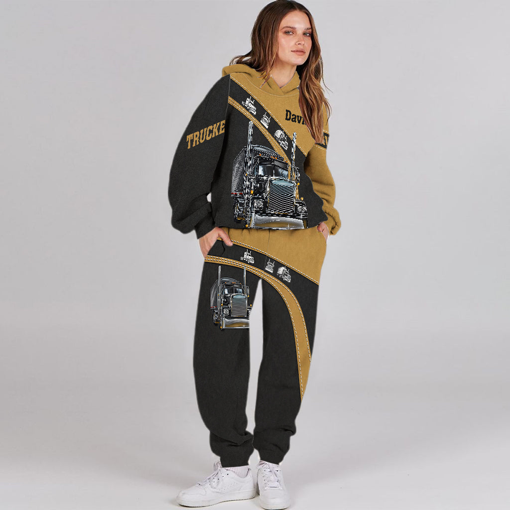 LKW-Fahrer – Personalisierter LKW-Hoodie und Jogginghose