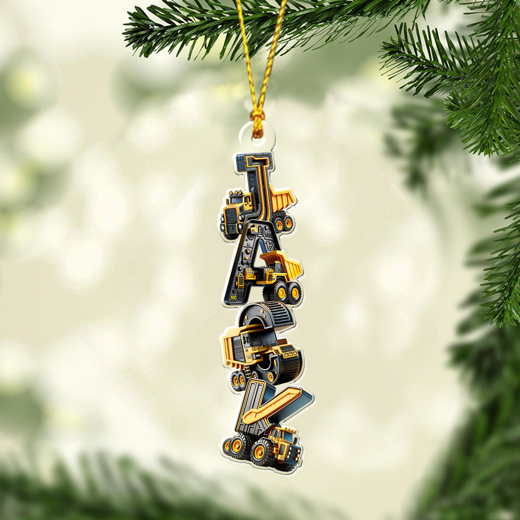 Das perfekte Weihnachtsgeschenk für Kinder – personalisierter transparenter Kinder-Weihnachtsbaumschmuck