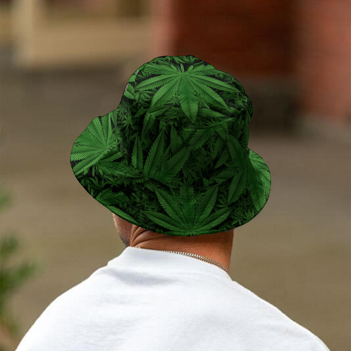 Smoking Bigfoot - Personalized Weed Bucket Hat