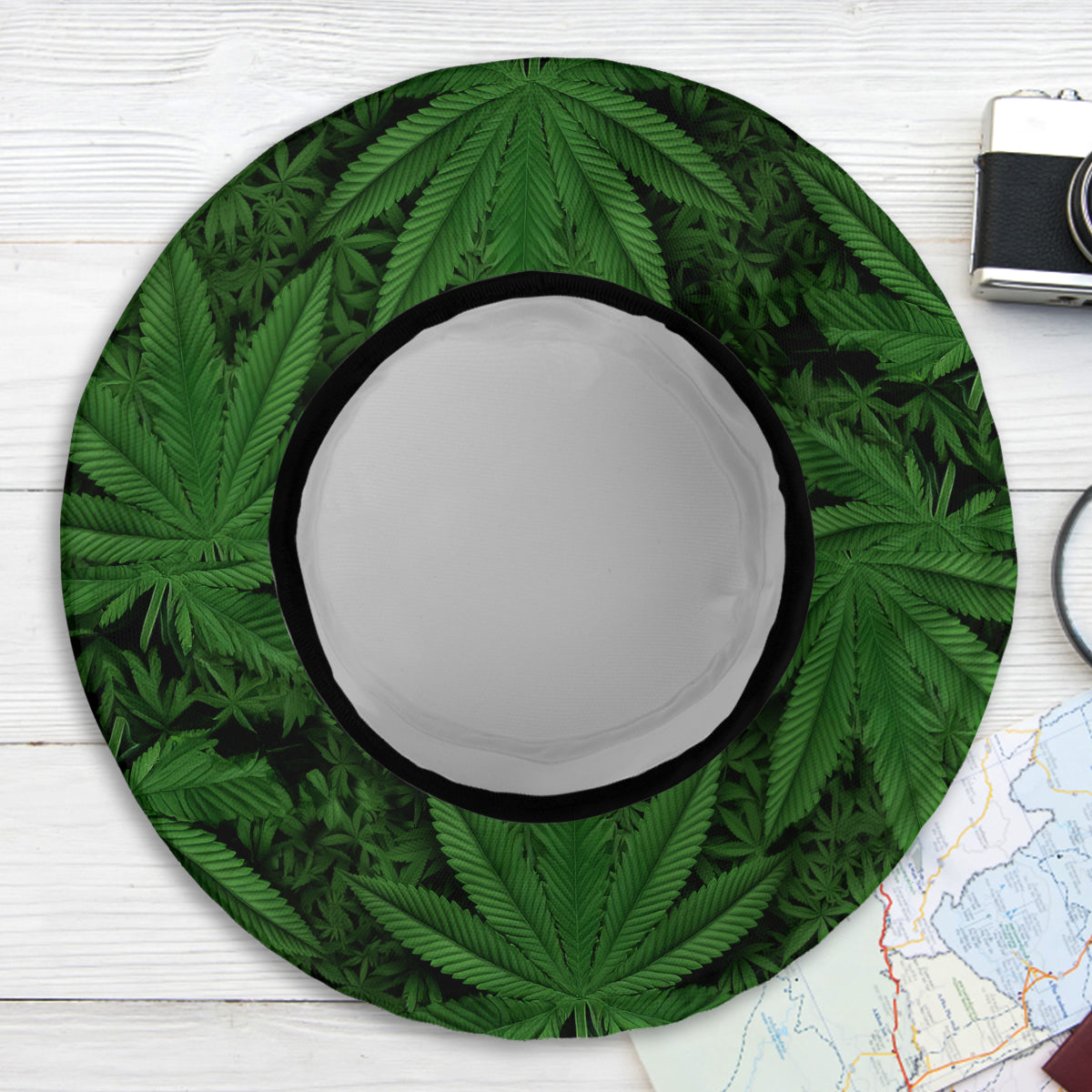 Smoking Bigfoot - Personalized Weed Bucket Hat