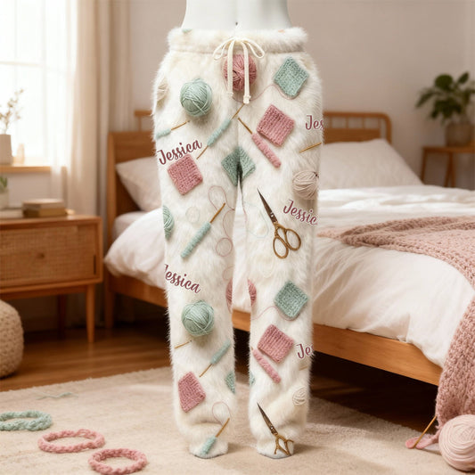 Love Crochet - Personalized Crocheting Unisex Sweatpants