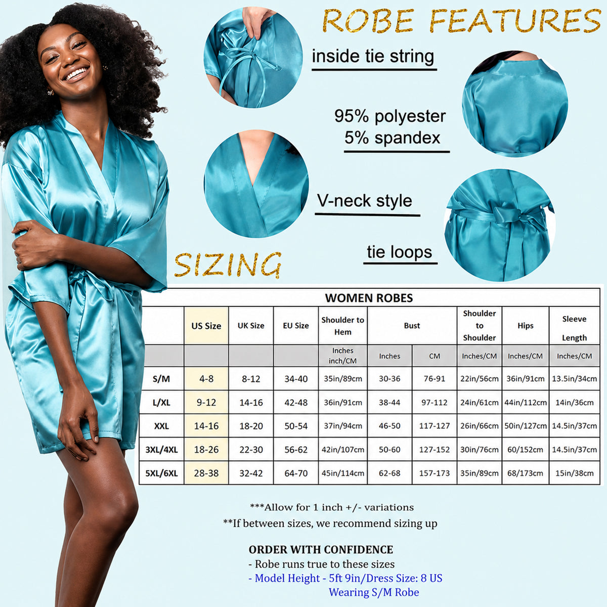 Happy Halloween - Personalized Halloween Satin Robe