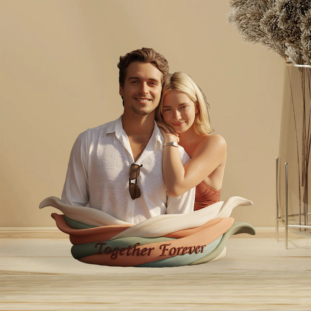 Custom From Any Photo - Personalized Couple Custom Shaped Acrylic Plaque