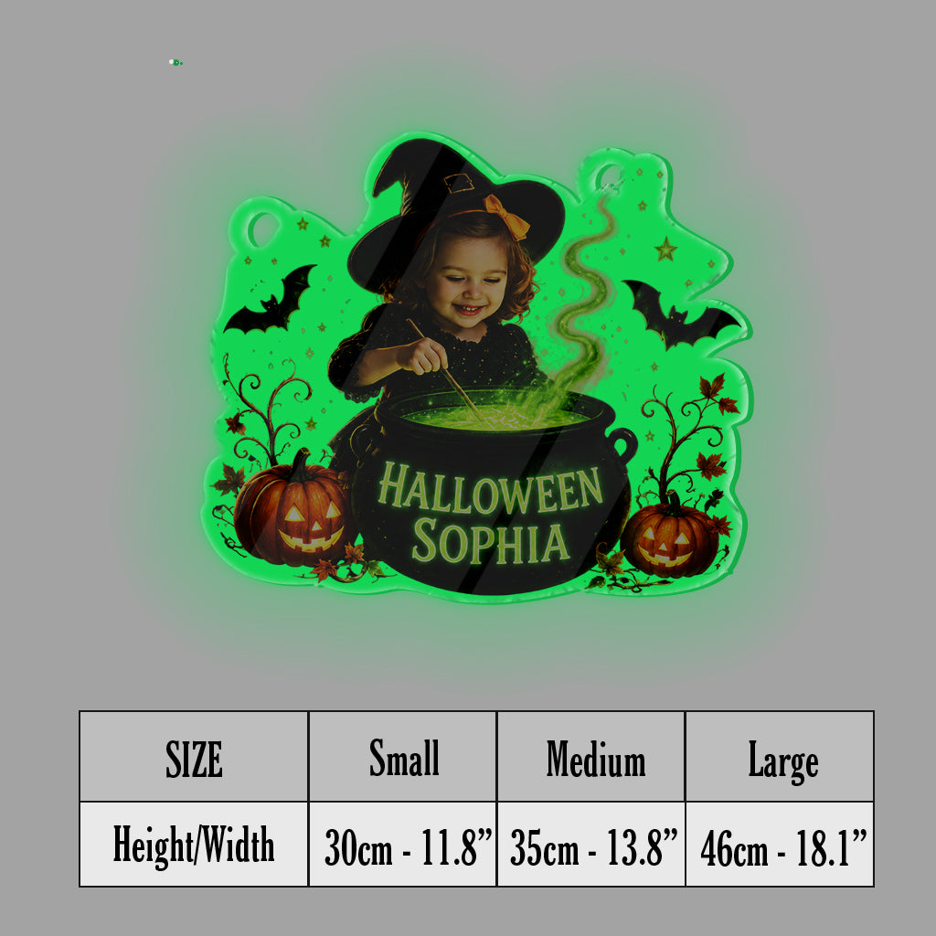 Halloween Kid's Room Decoration - Personalized Kid Luminous Acrylic Sign
