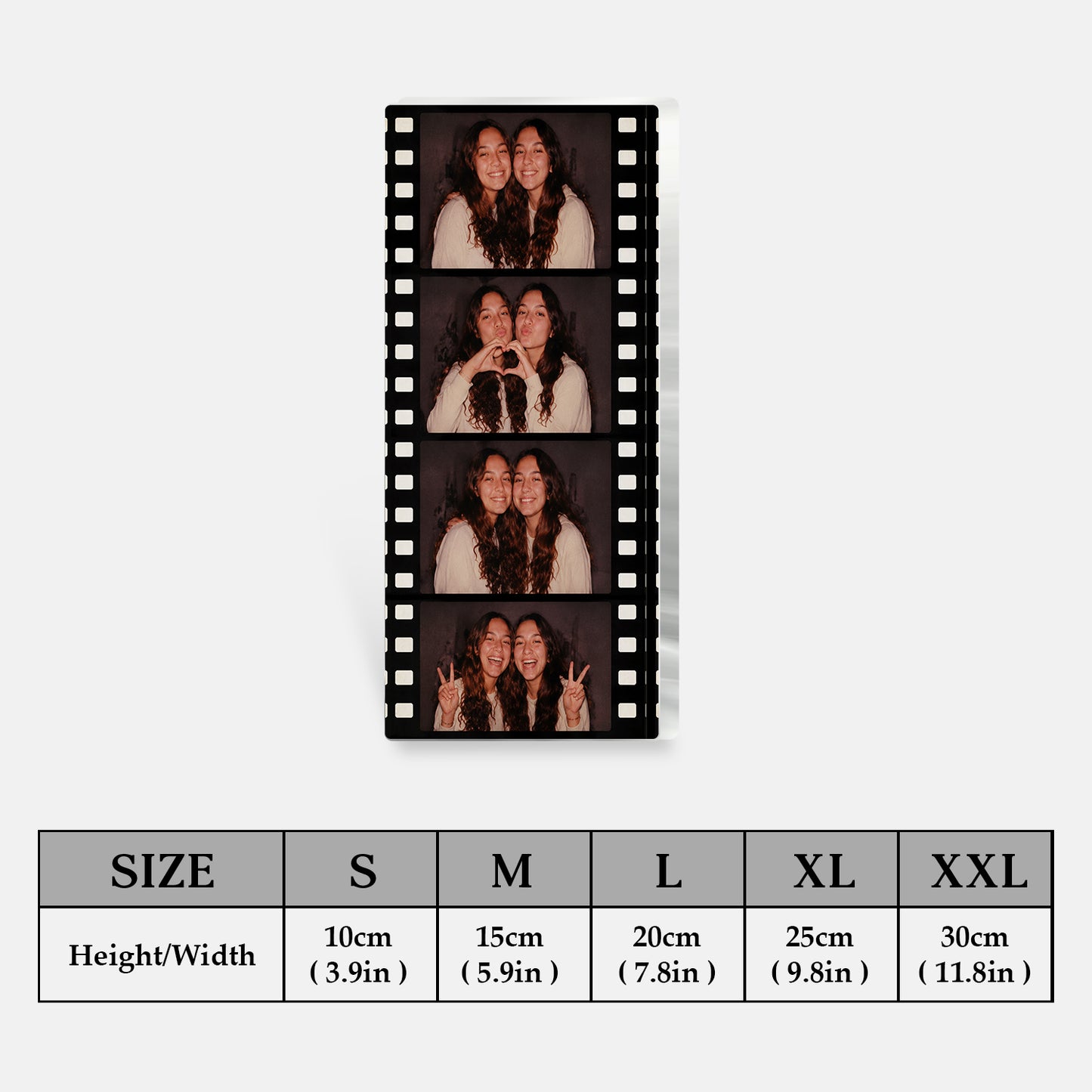 Birthday Gift Idea - Personalized Birthday 2-Side Printed Acrylic Plaque