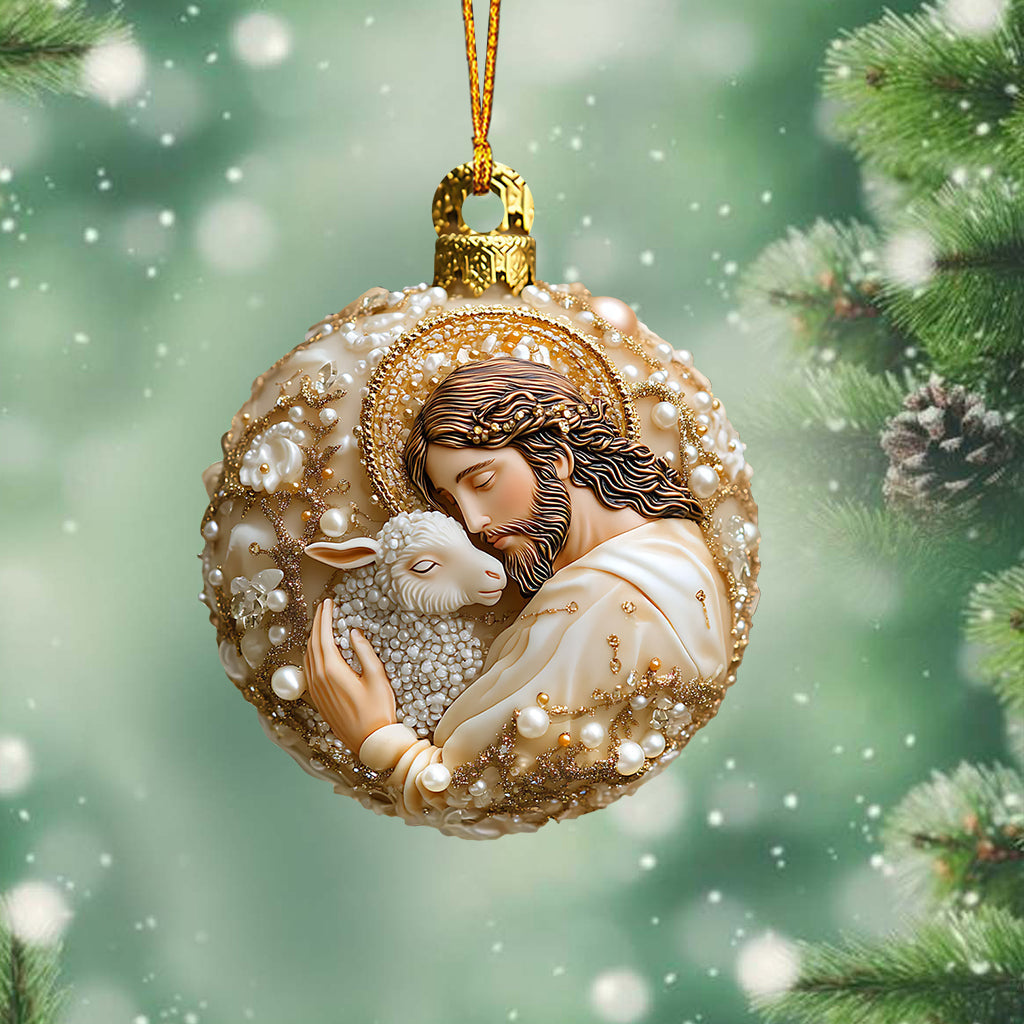 Jesus Loves You - Christian Ornament