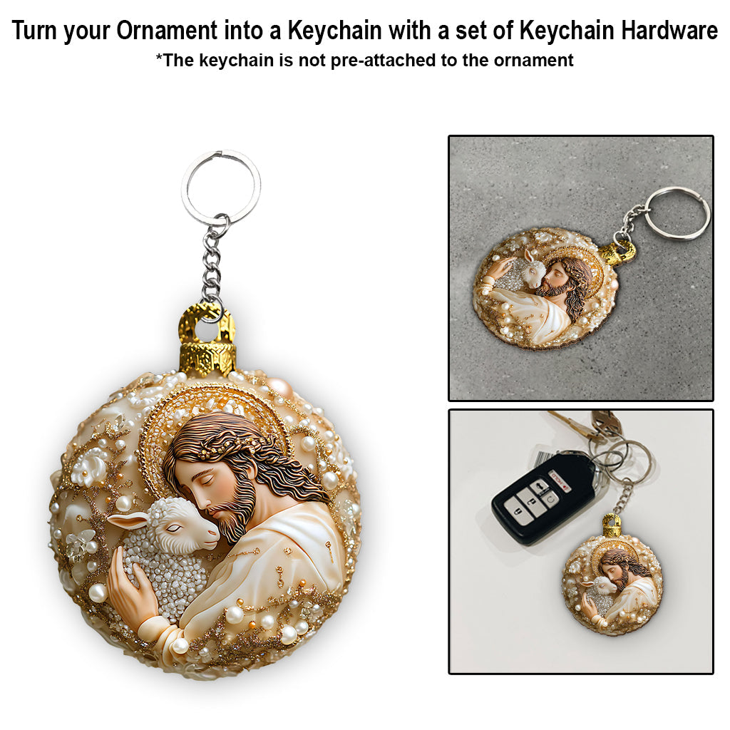 Jesus Loves You - Christian Ornament