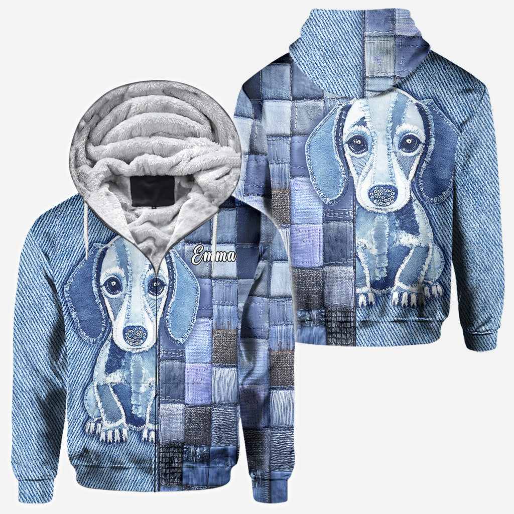 Dackel-Liebe - Personalisiertes T-Shirt mit Hundemotiv