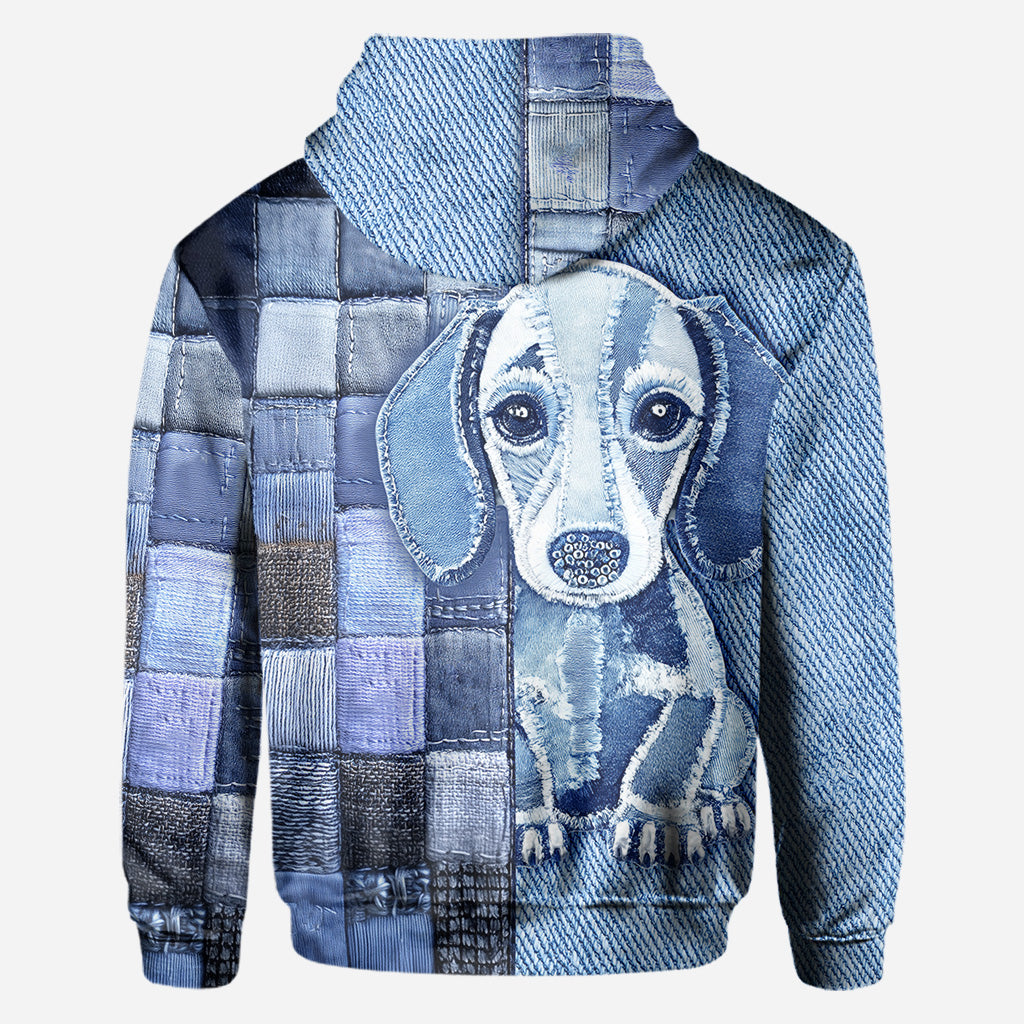 Dackel-Liebe - Personalisiertes T-Shirt mit Hundemotiv