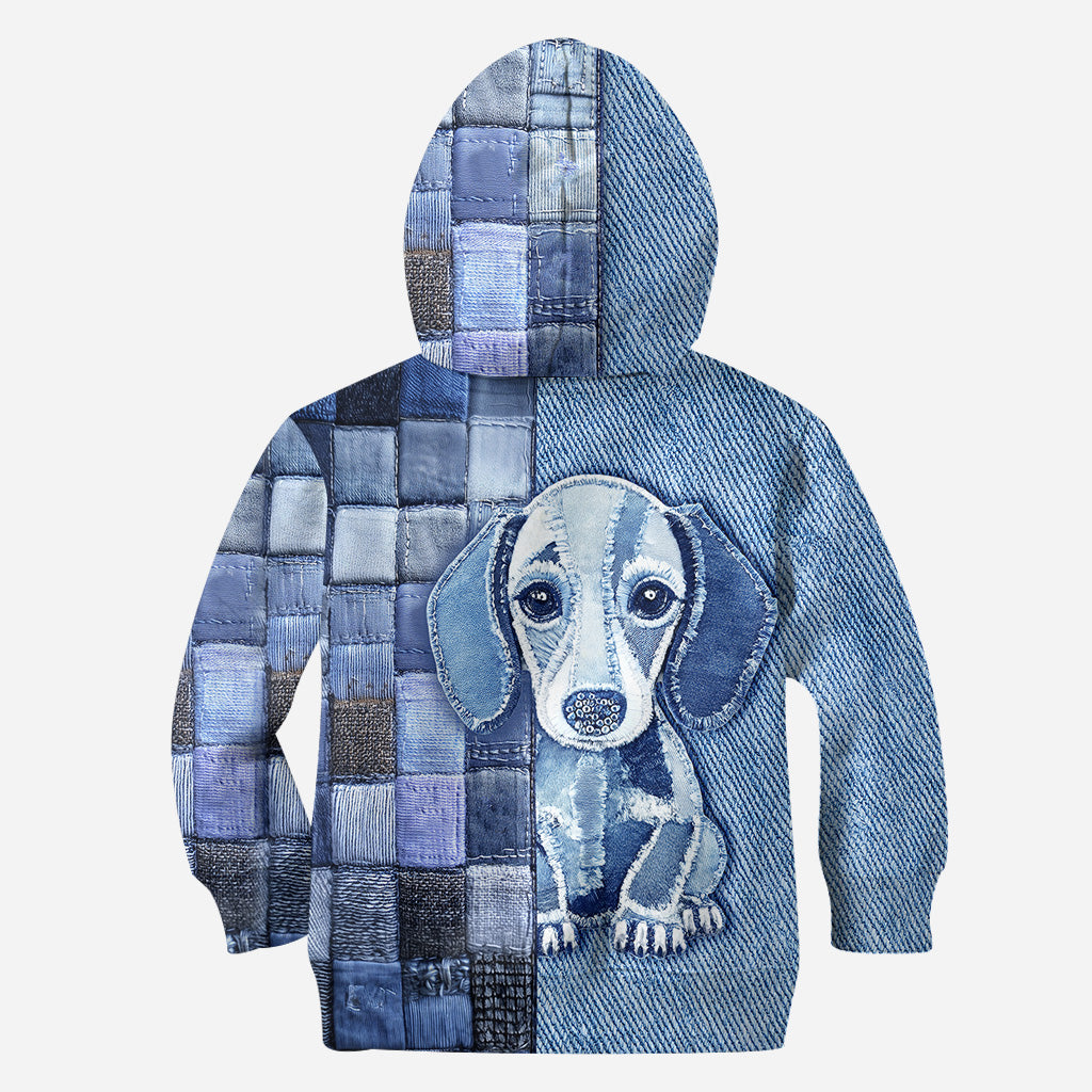 Dackel-Liebe - Personalisiertes T-Shirt mit Hundemotiv