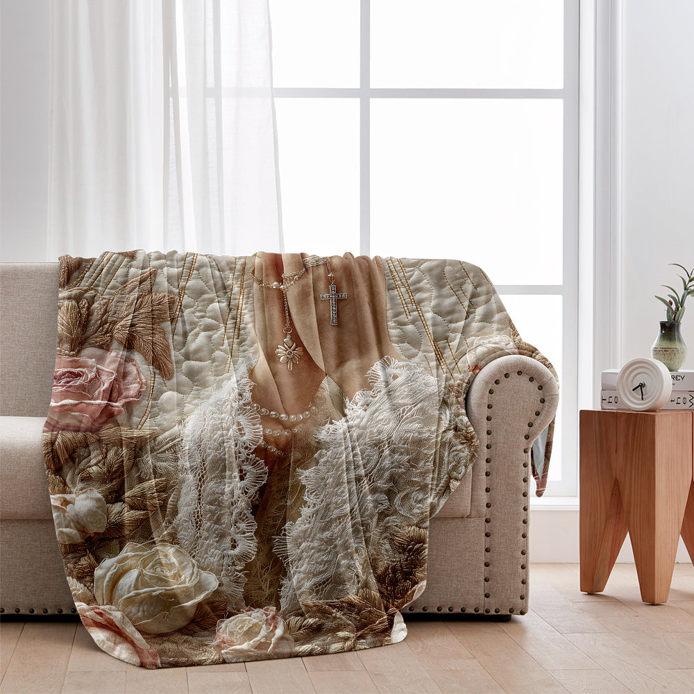 Glaube – Personalisierte christliche Decke