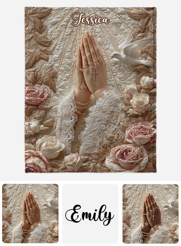 Glaube – Personalisierte christliche Decke